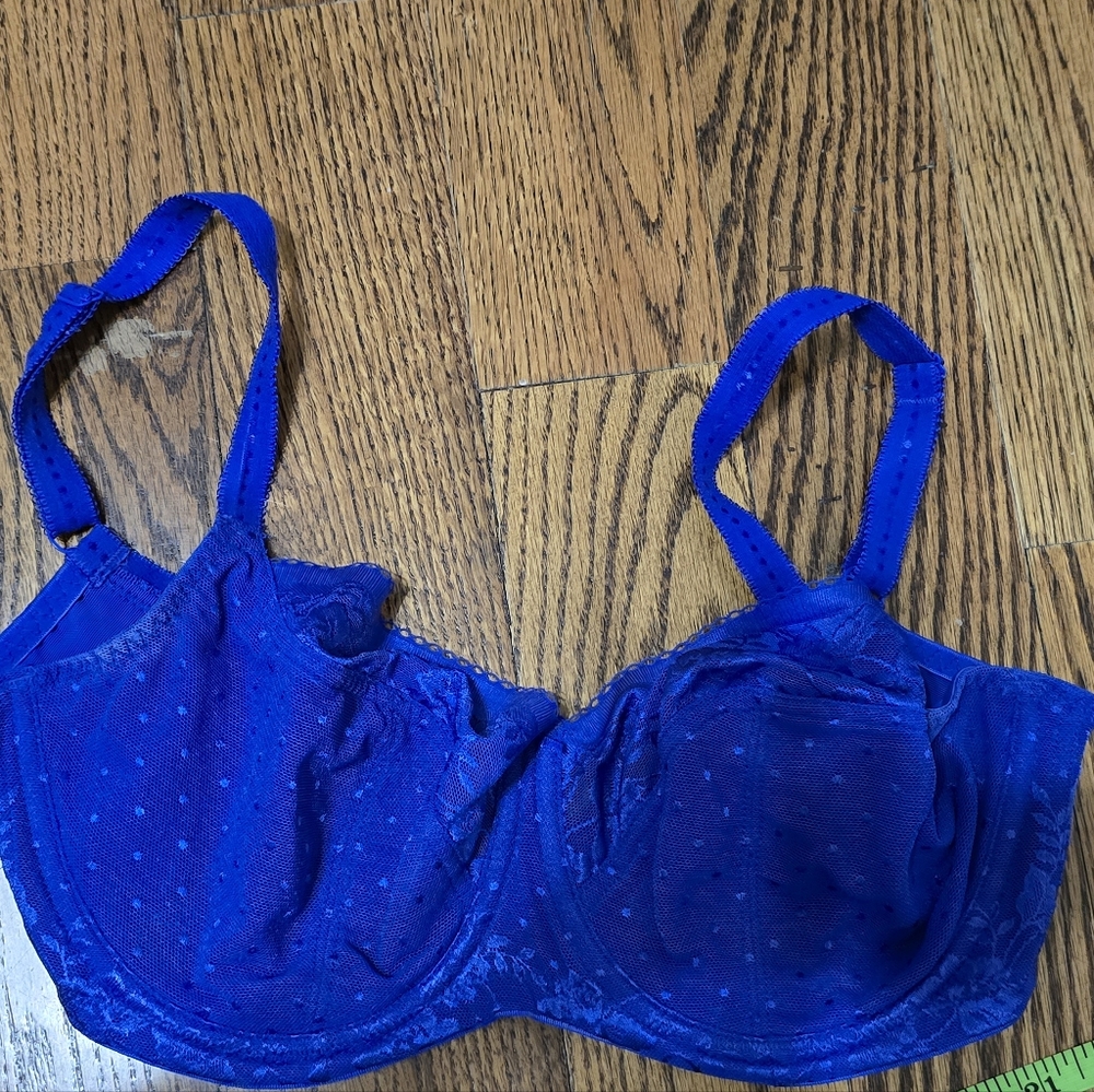 Panache Olivia Mesh Bra Cobalt 30FF